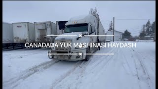 Kanadada Fura Haydash 🇨🇦 - Haydovchining Bir Ish Kuni // KANADA KUNDALIGI