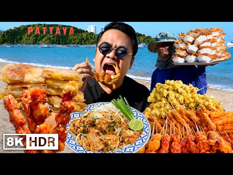 Vlog ตะลุยกิน12 ชั่วโมงสตรีทฟู้ดริมทะเลพัทยา 2026