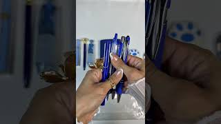 ASMR Order Packing 💙BLUE💙 ROYAL Bookish Bundle for Marilyn F. from Texas 🇺🇸 Part 2. #stationery