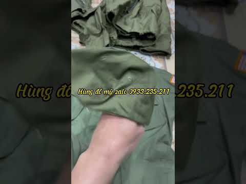 Video Chuyên Đồ Lính Mỹ / Áo Túi Chéo / Áo Khoác M65 / Áo... - youtube