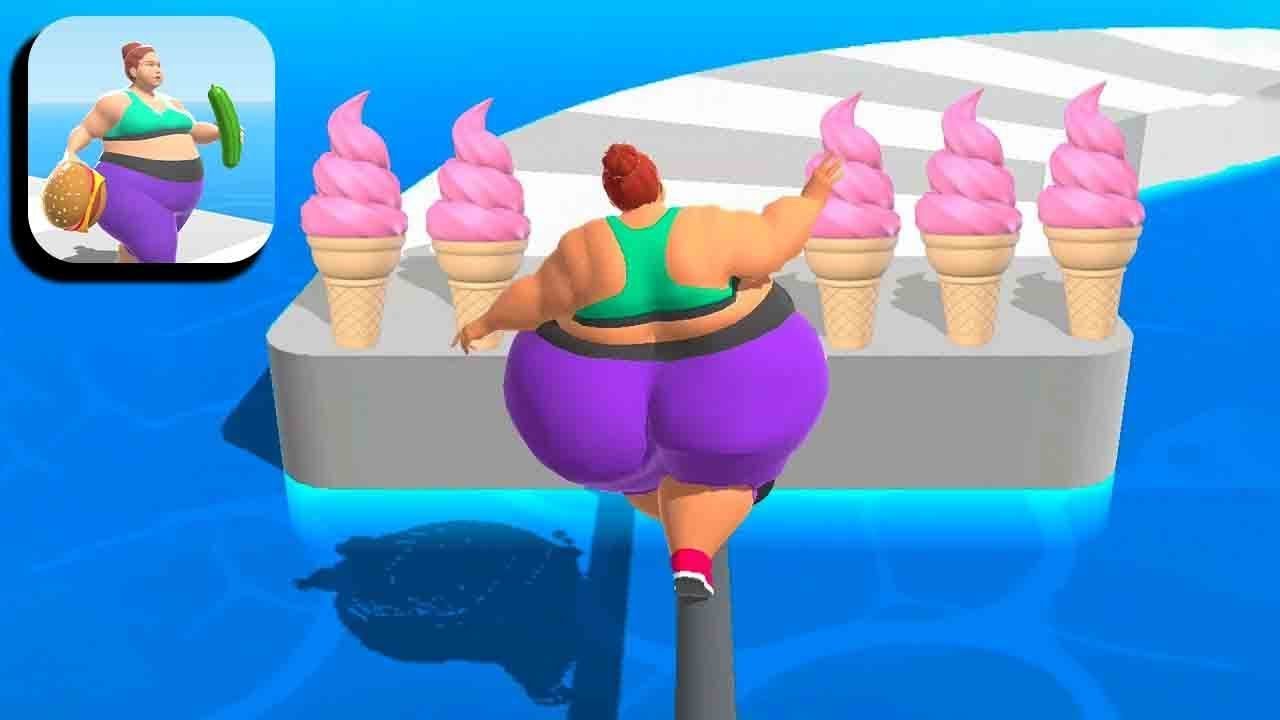 Fat 2 Fit 3d game walkthrough gameplay Level 93-97