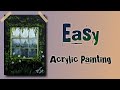 Haunting Tale Behind the Window| Full tutorial | Step by step | অকৃত্রিম-Okritrim