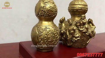 Hồ Lô Bát Tiên bằng đồng cổ giá bao nhiêu? - Đồ Đồng Quang Hà