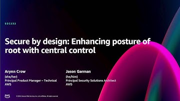 AWS re:Invent 2024 - Secure by design: Enhancing the posture of root with central control (SEC232)