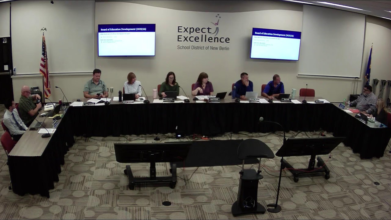 Board of Education Meeting 9/8/2025