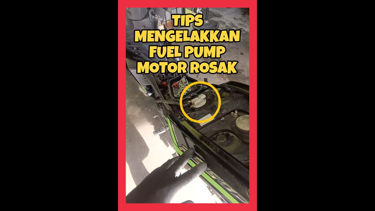 TIPS TENGOK VIDEO NI KALAU TAK NAK FUEL PUMP ROSAK. RS150 RSX150 CBR150 Y150zr Y16zr