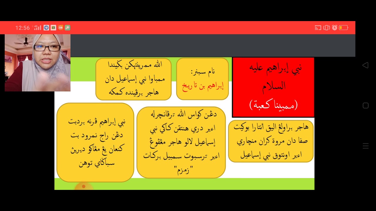 SIRAH TAHUN 6: PELAJARAN 1 KISAH 25 ORANG RASUL (BAHAGIAN 2)