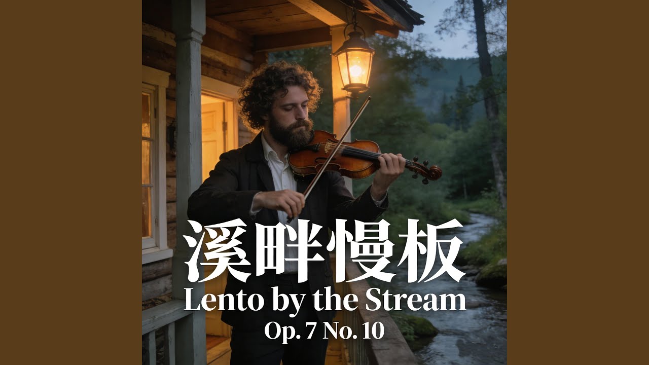 Lento by the Stream, Op. 7 No. 10