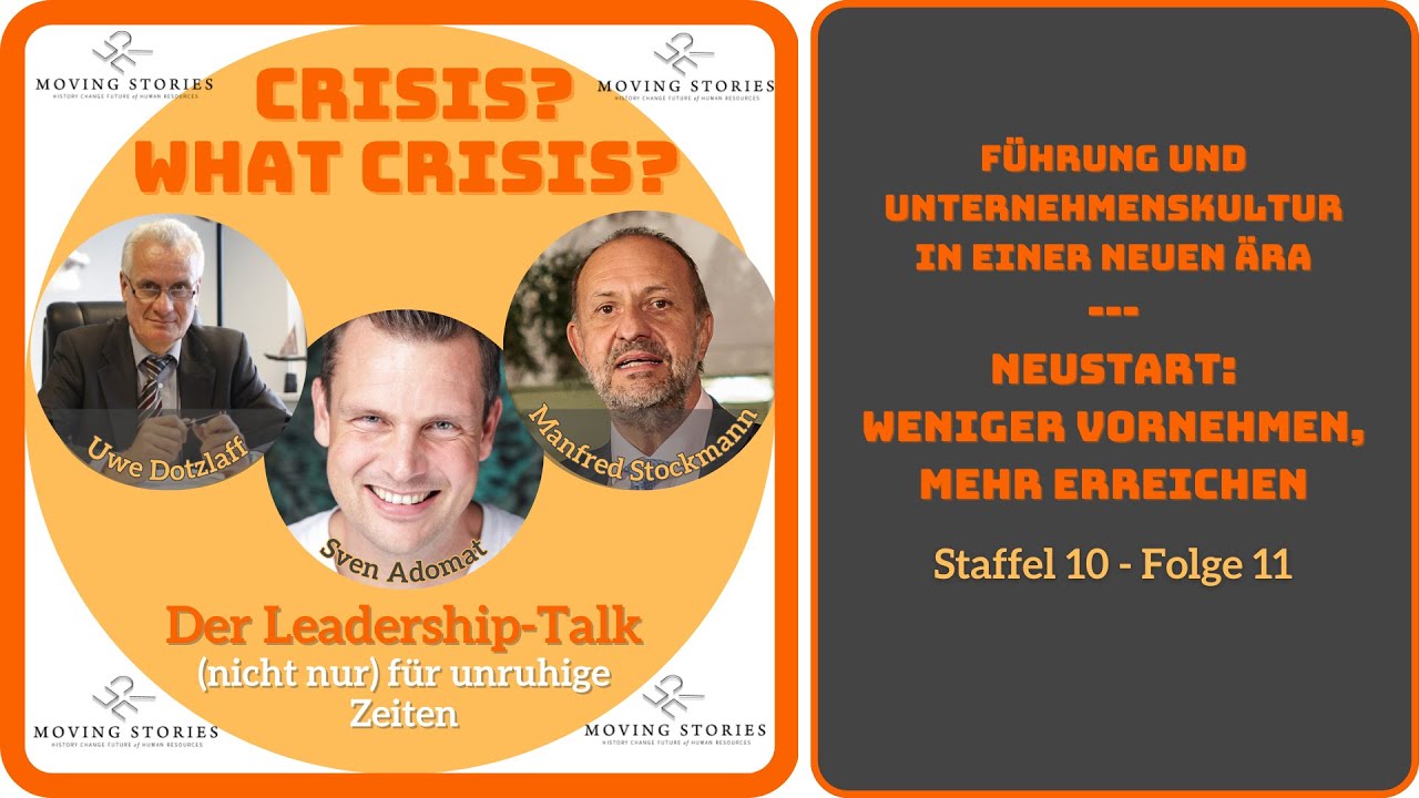 Neustart: Weniger vornehmen, mehr erreichen (S10-F11)