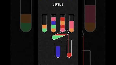 Water Sort Puzzle | Level 5 | #shorts #puzzlegame #zpuzzle