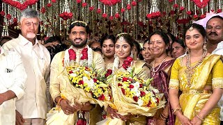 Ap Cm Chandrababu Naidu Nandamuri Balakrishna Attended Tdp Leader Gowru Venkata Reddy Son Wedding