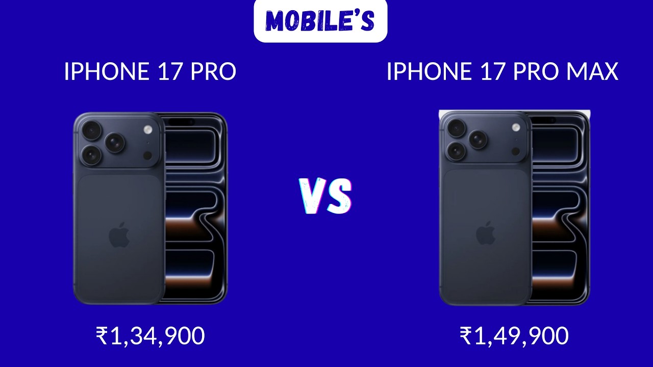 👉 iPhone 17 Pro vs Pro Max | Which One Should You Buy?
