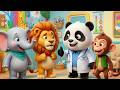 El Día Ajetreado del Doctor Panda en el Hospital 🐼 Canciones Infantiles y Rimas para Niños y Bebés