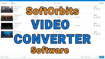 SoftOrbits Video Converter Software
