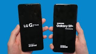 LG G7 vs Galaxy S9+ Speed Test, Speakers & Cameras!