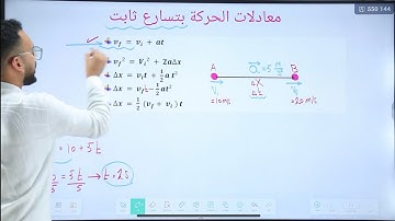 Physics 103 | Constant acceleration And Gravity in Falling | ENG Zaid Albashtawi