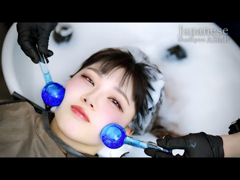 ASMR 泡が気持ちいい🫧極上のシャンプー&ヘッドスパで癒します/good sleep asmr shampoo