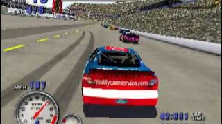 NASCAR 2001 (PS2 Gameplay)