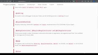 107.  Tipos de Annotations de Lombok  | POO Java