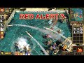 Command  conquer red alert 3 corona mod soviet gameplay with 3 brutal ai vs 2 insane boosted ai