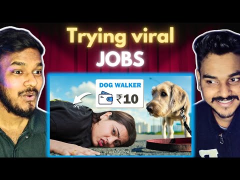Trying Viral Jobs to Make Money Fast | Nishu Tiwari Reaction