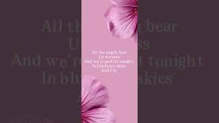 Blueberry skies-Lyrics