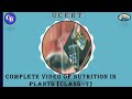 COMPLETE NUTRITION IN PLANTS ( CLASS - 7 -NCERT )