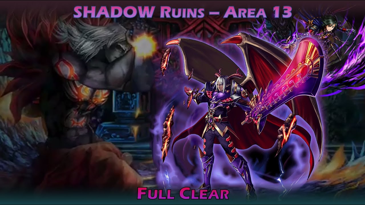 Shadow Ruins - Area 13 Full Clear (Grand Summoners GL)