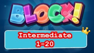 BLOCK! Intermediate Level 1-20 (Basic) - Lösung Solution Walkthrough