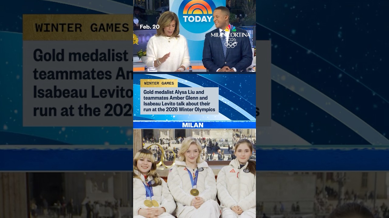 Gold medalist Alysa Liu and teammates Amber Glenn and Isabeau Levito talk about their Olympics run Gold medalist Alysa Liu and teammates Amber Glenn and Isabeau Levito talk about their Olympics run