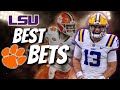 💰LSU vs Clemson Best Bets🔥Player Prop Picks, Parlays, Predictions FREE August 30th