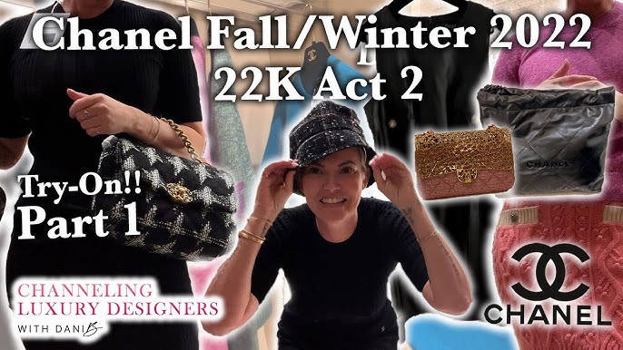 Chanel Fall Act 2 22K Fall/Winter 2022 RTW Try On + SLGs, Boots & Bags! +  12 Yr Old Comments 😂😂 