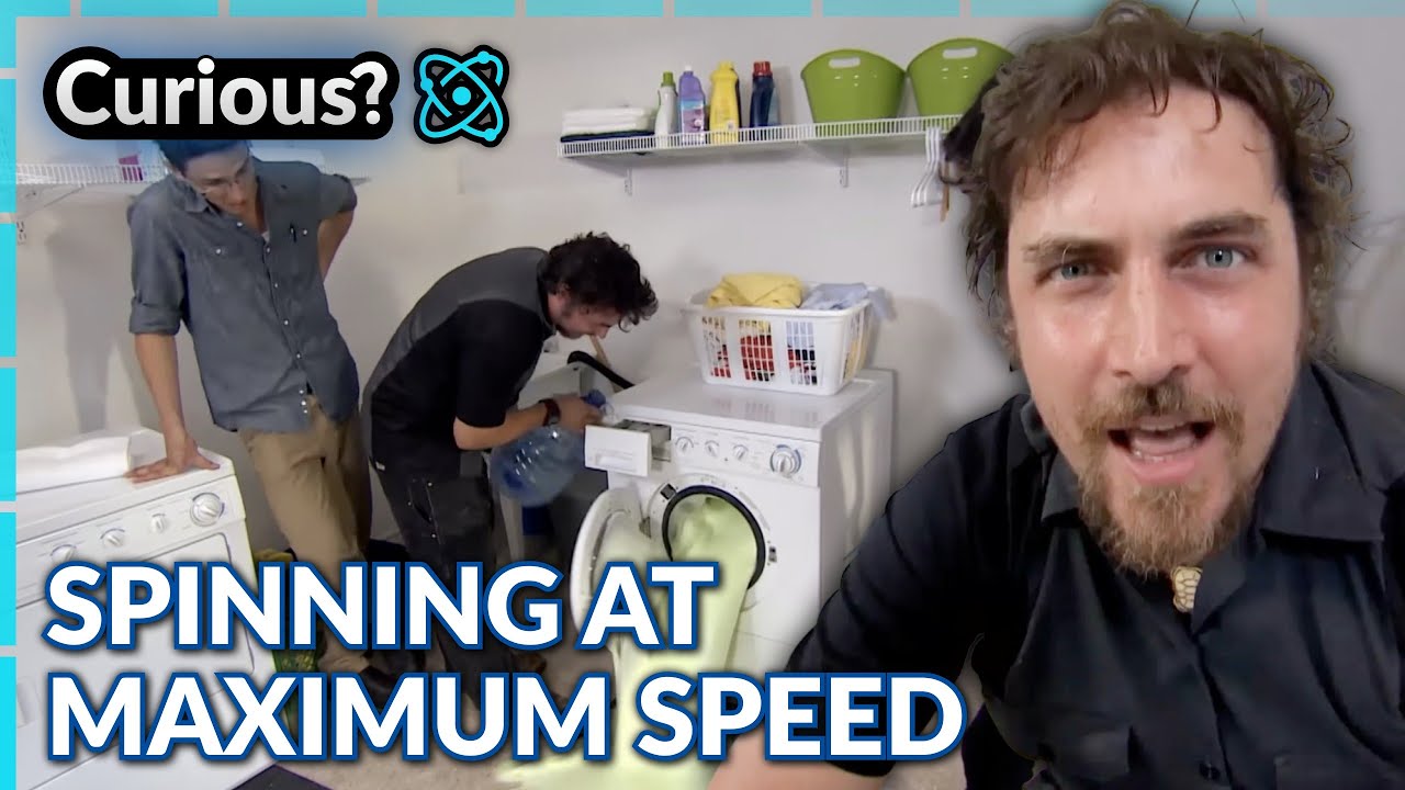 Washing Machine Explodes With Golf Balls Inside | House of Hazards