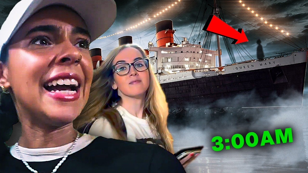 REAL Overnight Hauntings at the QUEEN MARY ( LIVE )