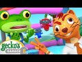 Bouncy Castle Blimp Rescue | Gecko&#39;s Garage | Trucks For Children | Cartoons For Kids