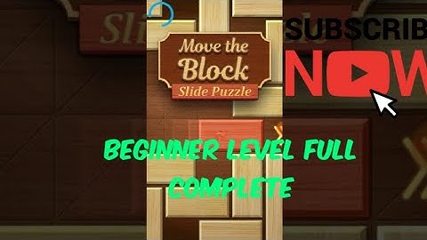 #movetheblock #movewithash Move the Block: slide puzzles. #Beginnerlevel (49-60)