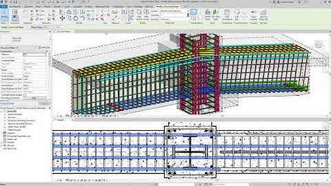 Revit 2022  Model Rebar Using the Real Bar Diameter #Autodesk #Revit 2022