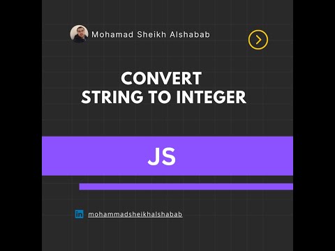 28 Methods to convert a string to an integer in JavaScript