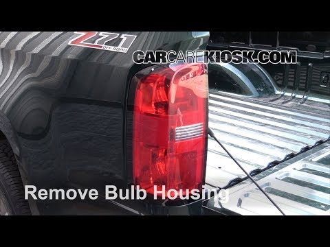 2012-2018 Chevrolet Colorado Tail Light Housing Removal