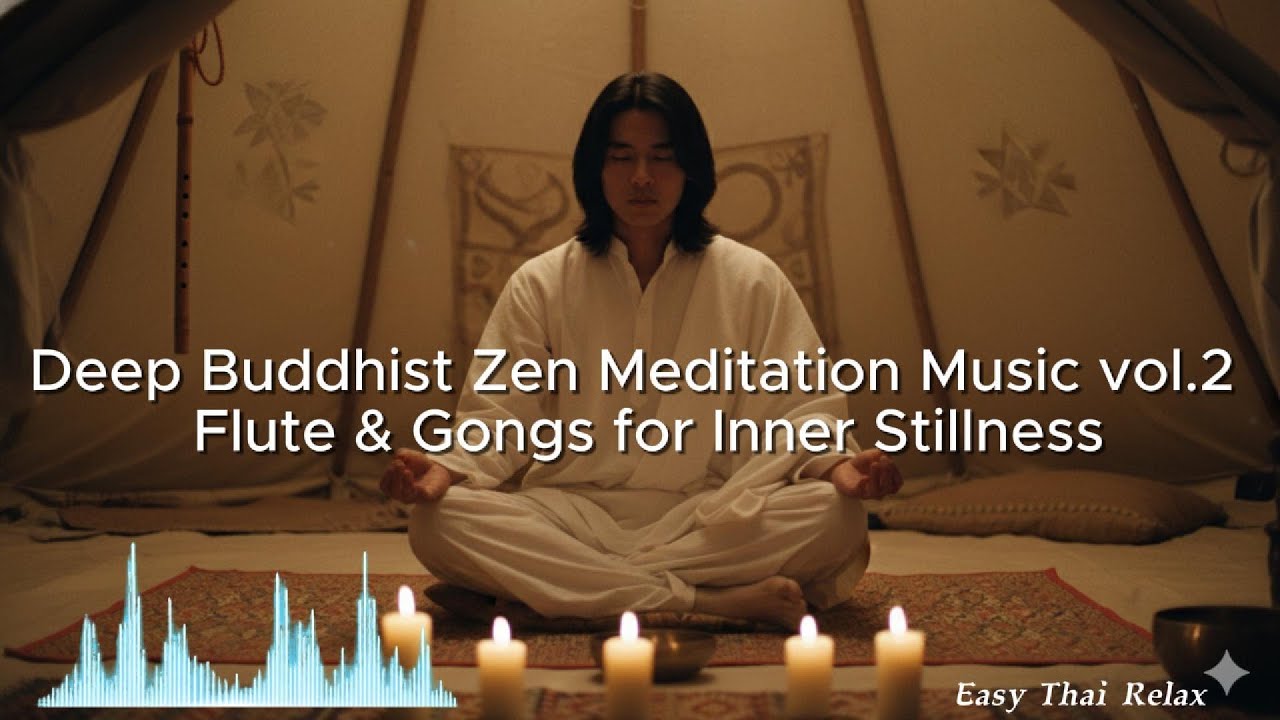 Deep Buddhist Zen Meditation Music Vol.2 | Flute & Gongs for Inner ...