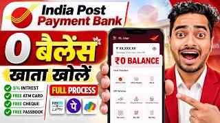 IPPB Account Opening | India Post Payment Bank Account Opening Online | Indian post payment bank