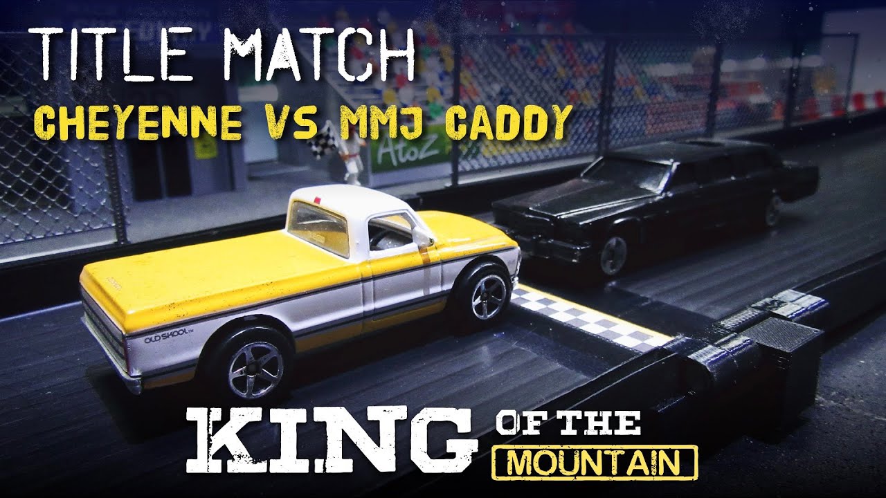 KotM #29 - Chevy C10 Truck vs Caddy Limo - Diecast Car Racing