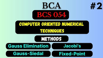 IGNOU BCA BCS 054 PART 2