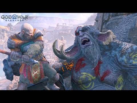 Kratos Executes His Enemies | All Weapon Executions | Enemy Death Scenes - God of War Ragnarok