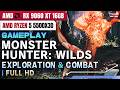 Monster Hunter Wilds | Exploration &amp; Combat Gameplay | RX 9060 XT + Ryzen 5 5500X3D
