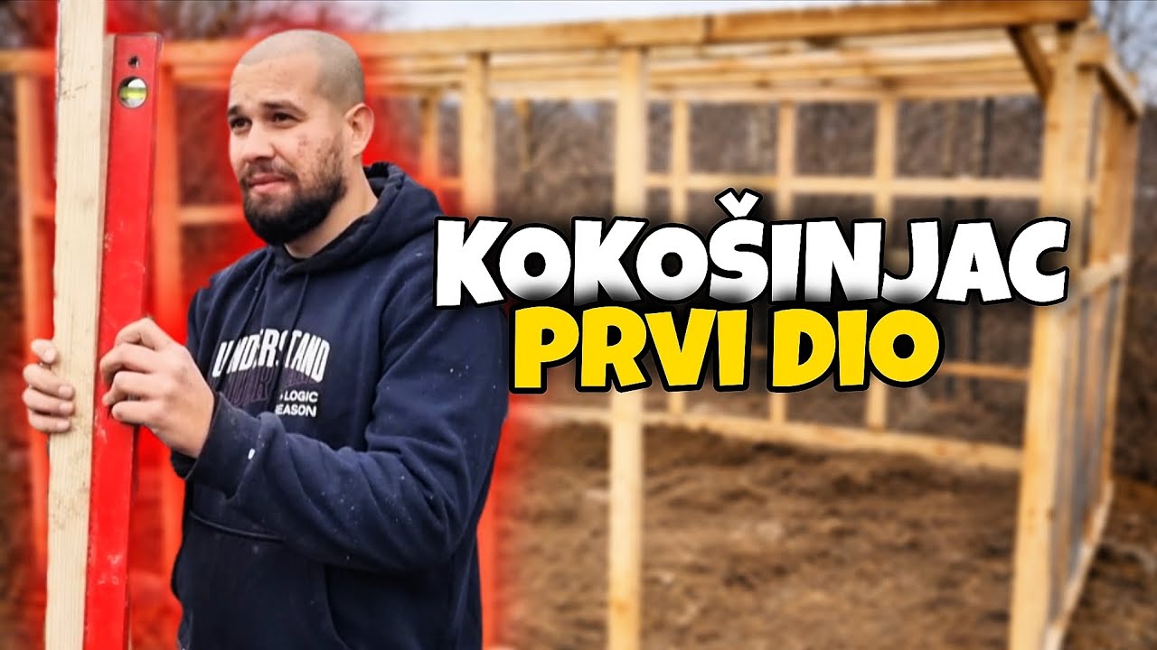 Pravim kokošinjac od nule – Prvi stubovi, Hoće li izdržati? 