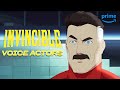 These Voice Actors Are Invincible | Invincible | Prime Video