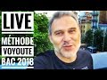 Live  mthode voyoute  bac 2018