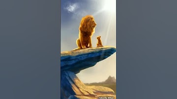 Drawing The Lion King in iPad Pro #ipaddrawing#ipadart#applepencil2#procreateart #procreate #simba