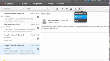 Conversations in Canvas